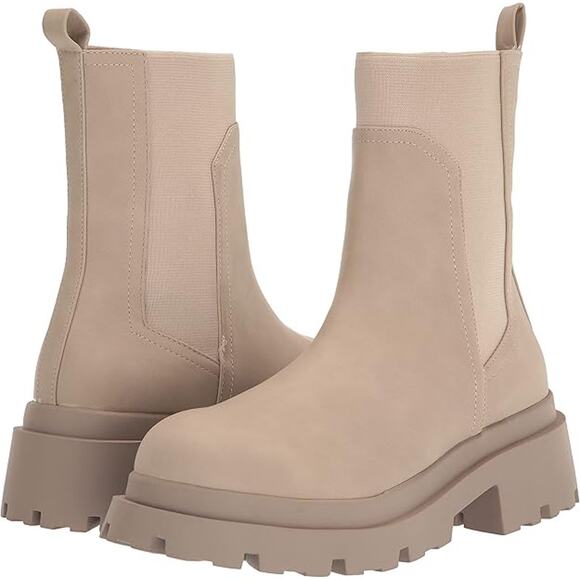 DV Dolce Vita Lug Sole Chelsea Boot - 7 Dune / Tan - Picture 1 of 7